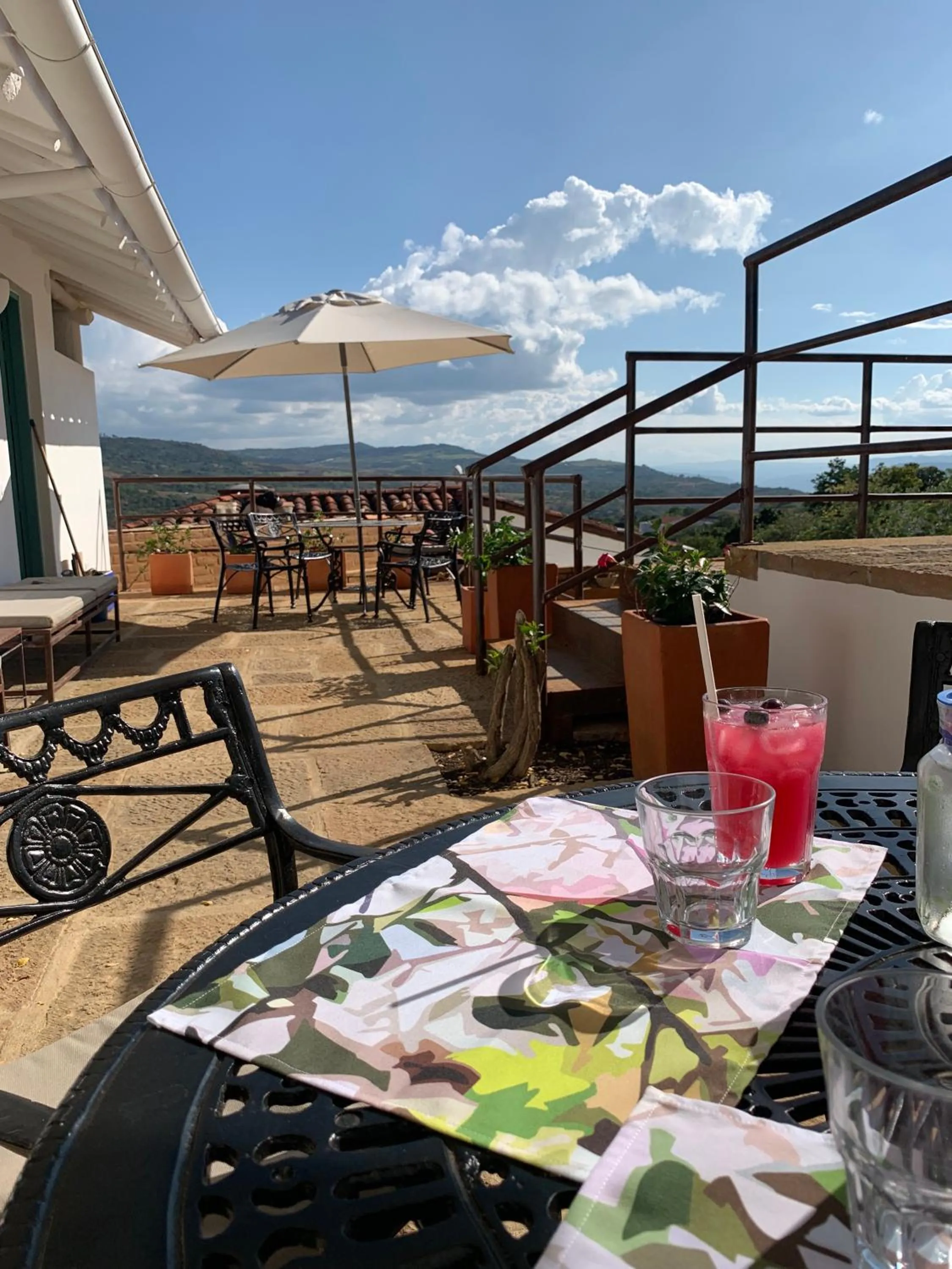 Balcony/Terrace in Casa Barichara Boutique