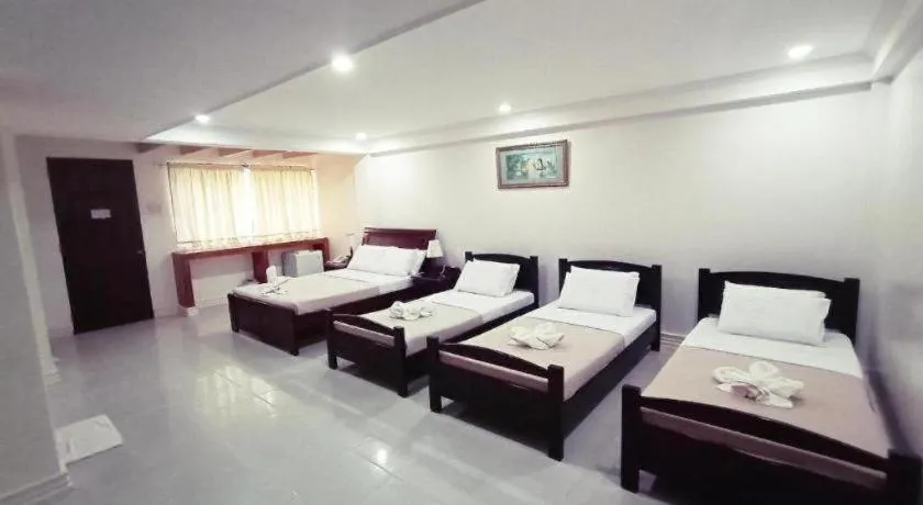 Bed in Ogtong Cave Resort