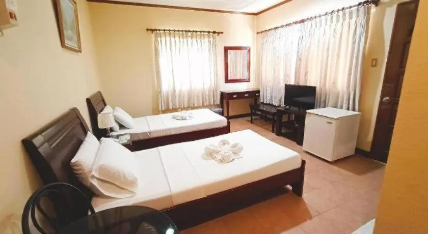 Bed in Ogtong Cave Resort