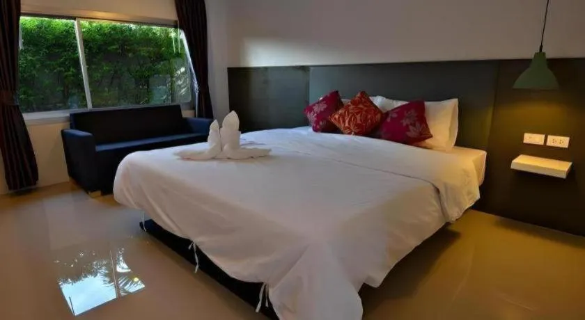 Bed in Sabye D Resort at Surat