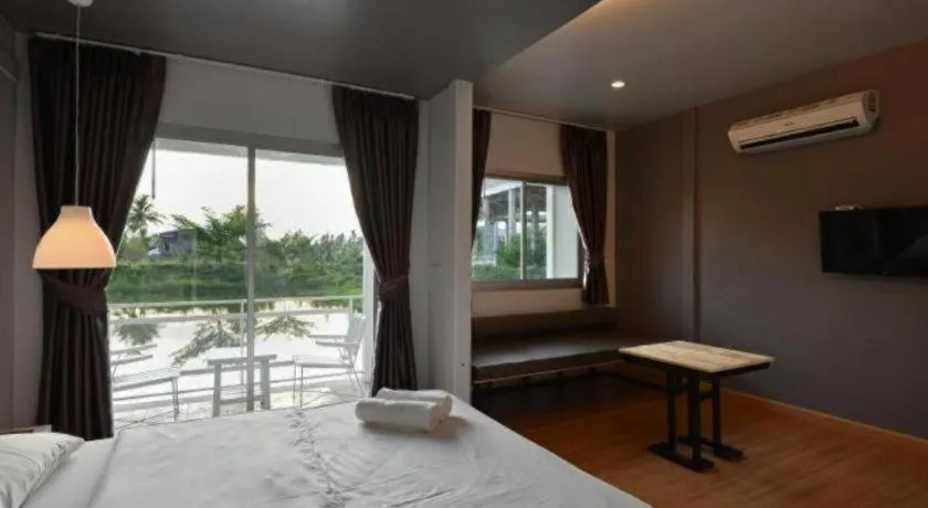 Bed in Sabye D Resort at Surat