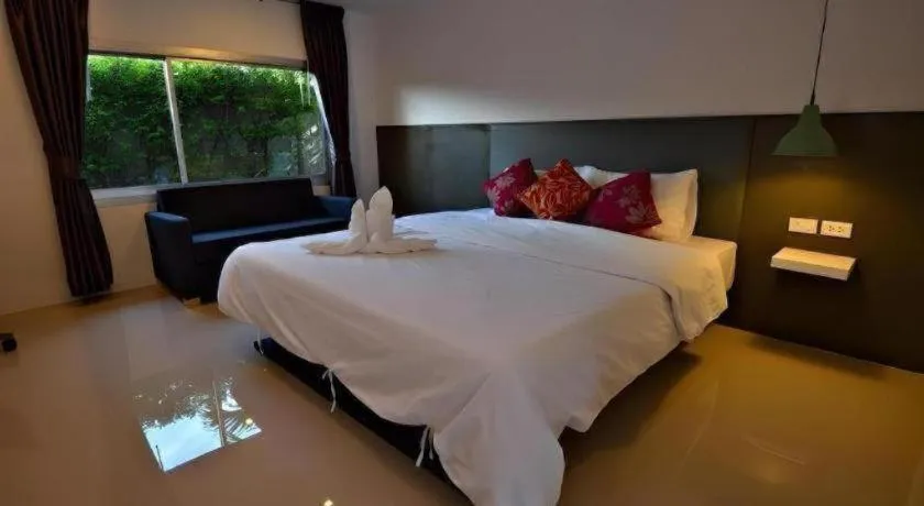 Bed in Sabye D Resort at Surat