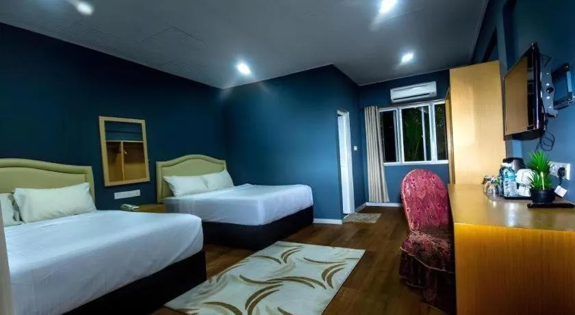 Bed in Embun Resort