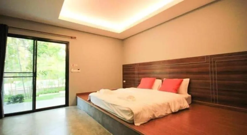 Bed in Kanvela Resort