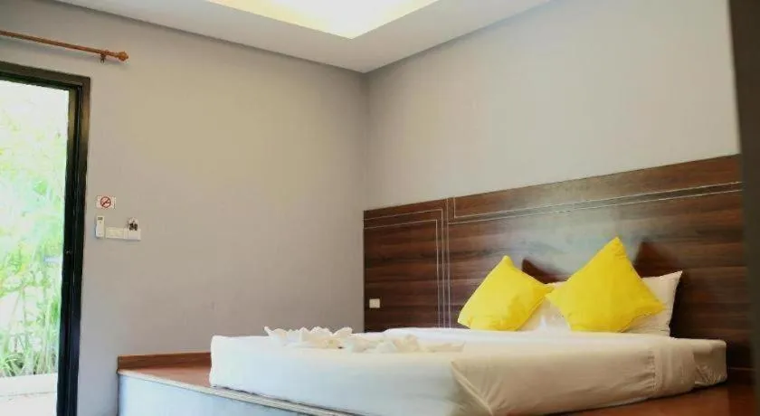 Bed in Kanvela Resort