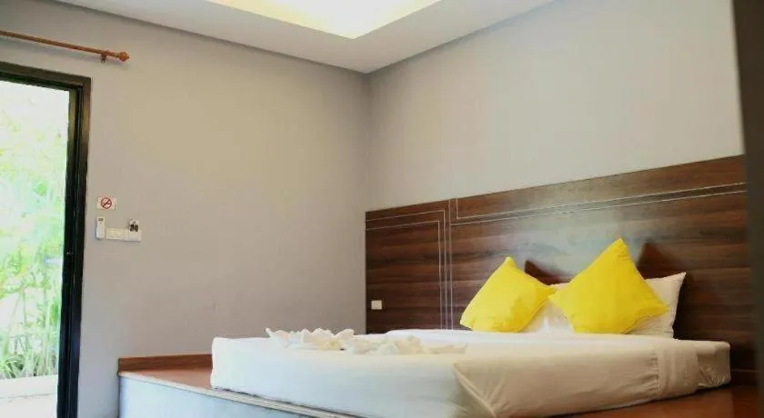 Bed in Kanvela Resort