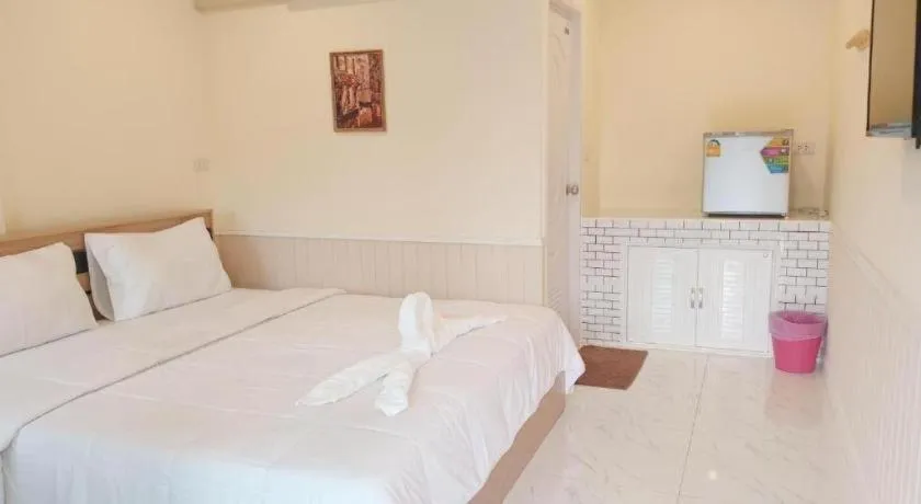 Bed in Castle House Resort