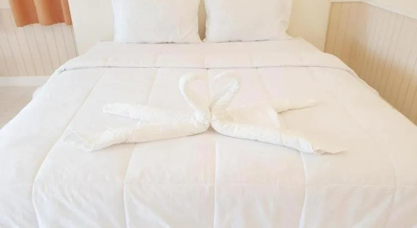 Bed in Castle House Resort