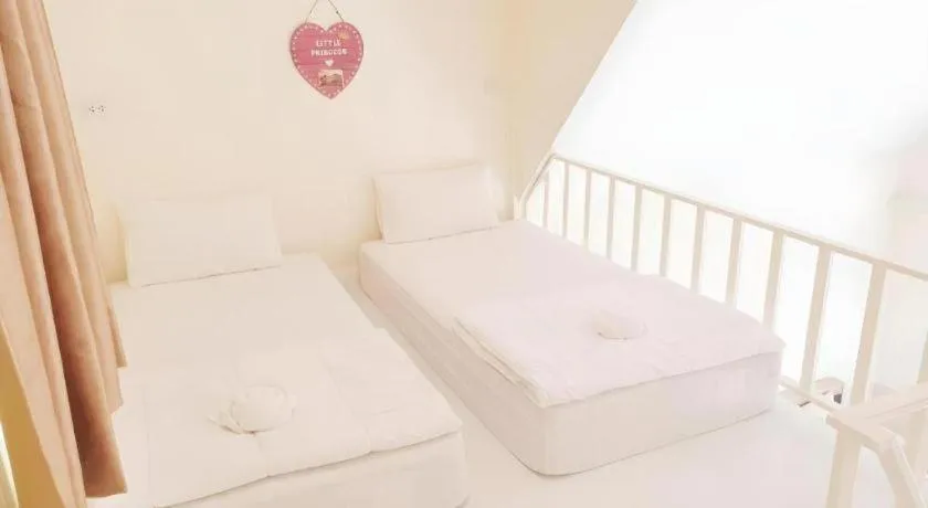 Bed in Castle House Resort