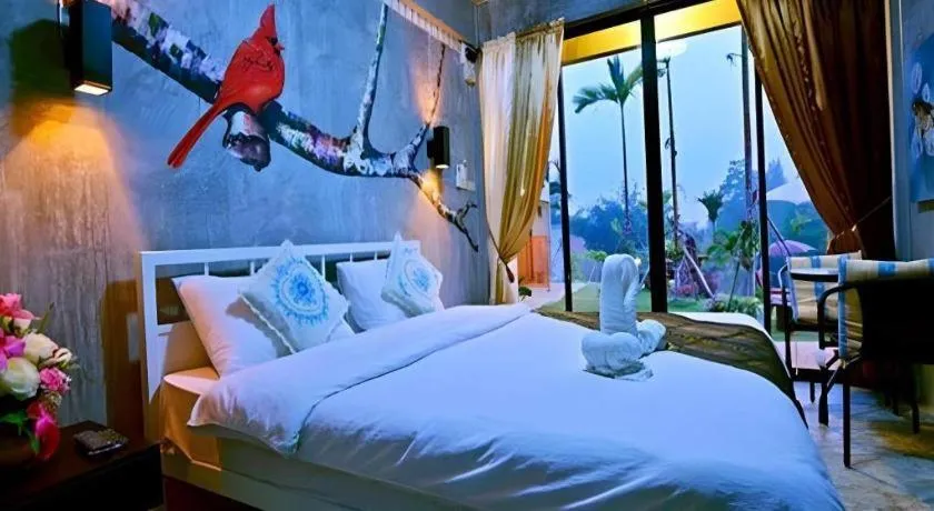 Bed in Hor Nok Hook Ta To Resort