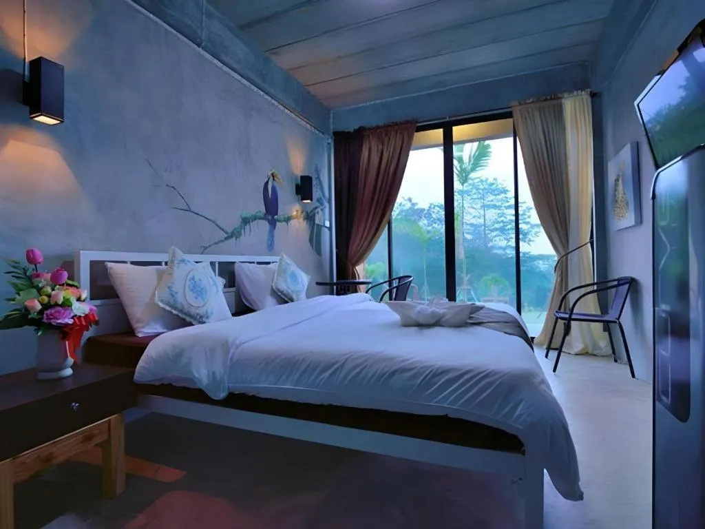 Bed in Hor Nok Hook Ta To Resort