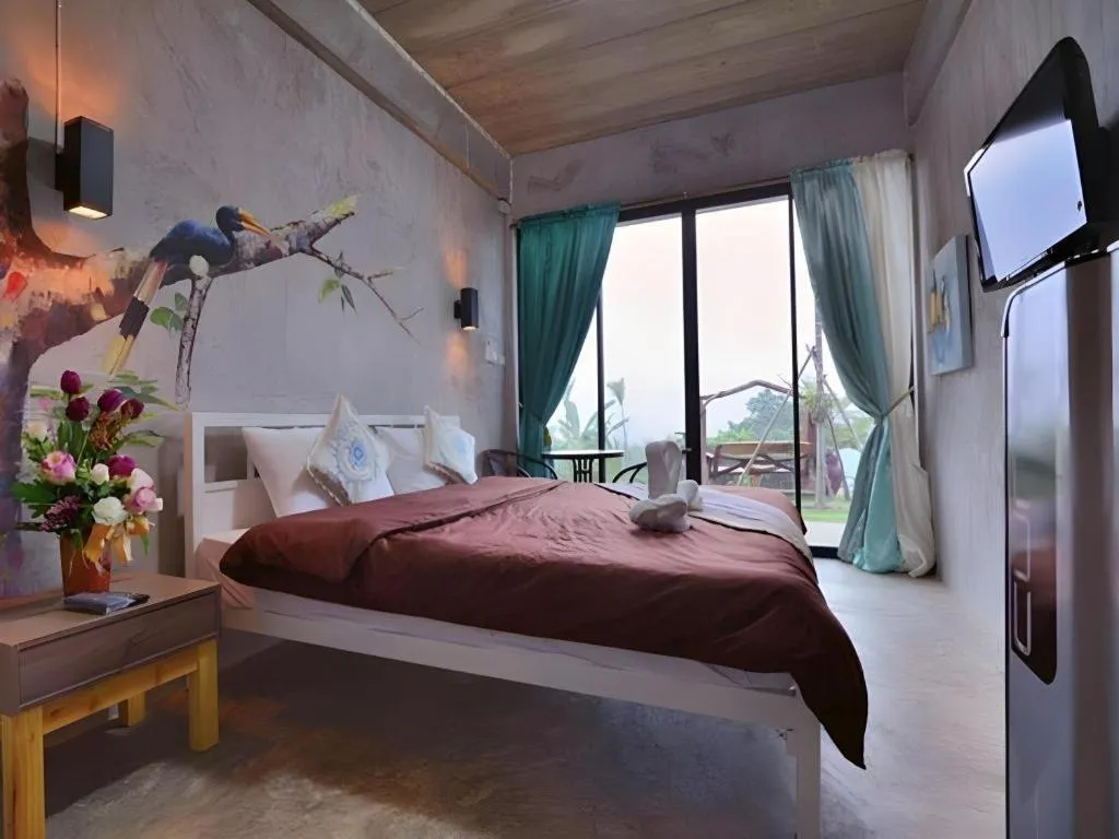 Bed in Hor Nok Hook Ta To Resort