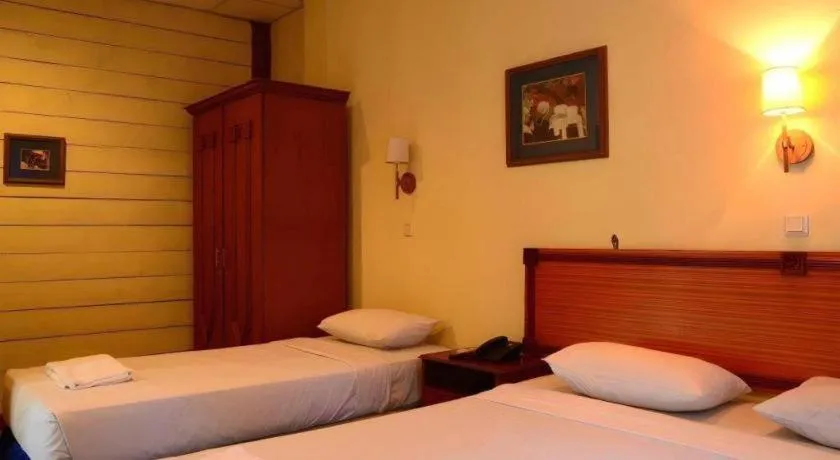 Bed in Nuansa Bali Hotel Anyer