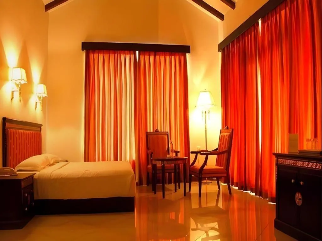 Bed in Pragati Green Meadows and Resort