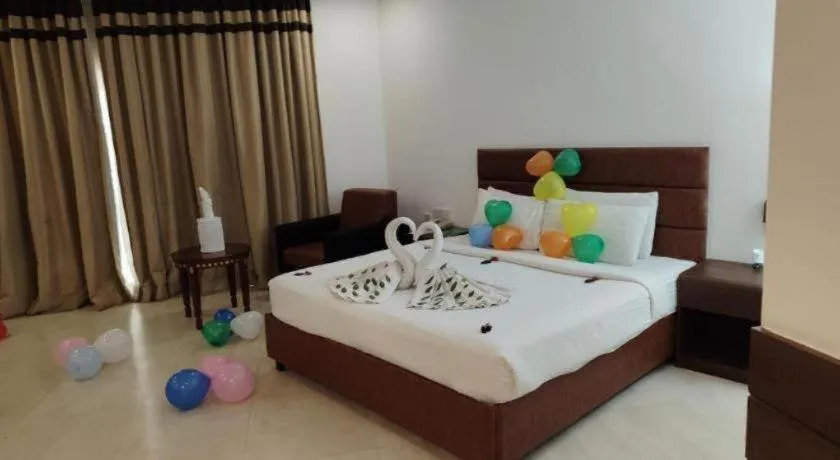 Bed in Pragati Green Meadows and Resort