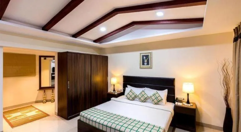 Bed in Pragati Green Meadows and Resort