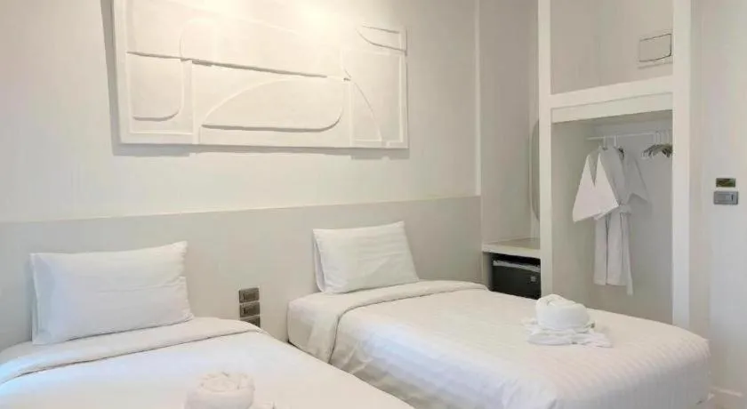 Bed in SailomResortKhaoyai