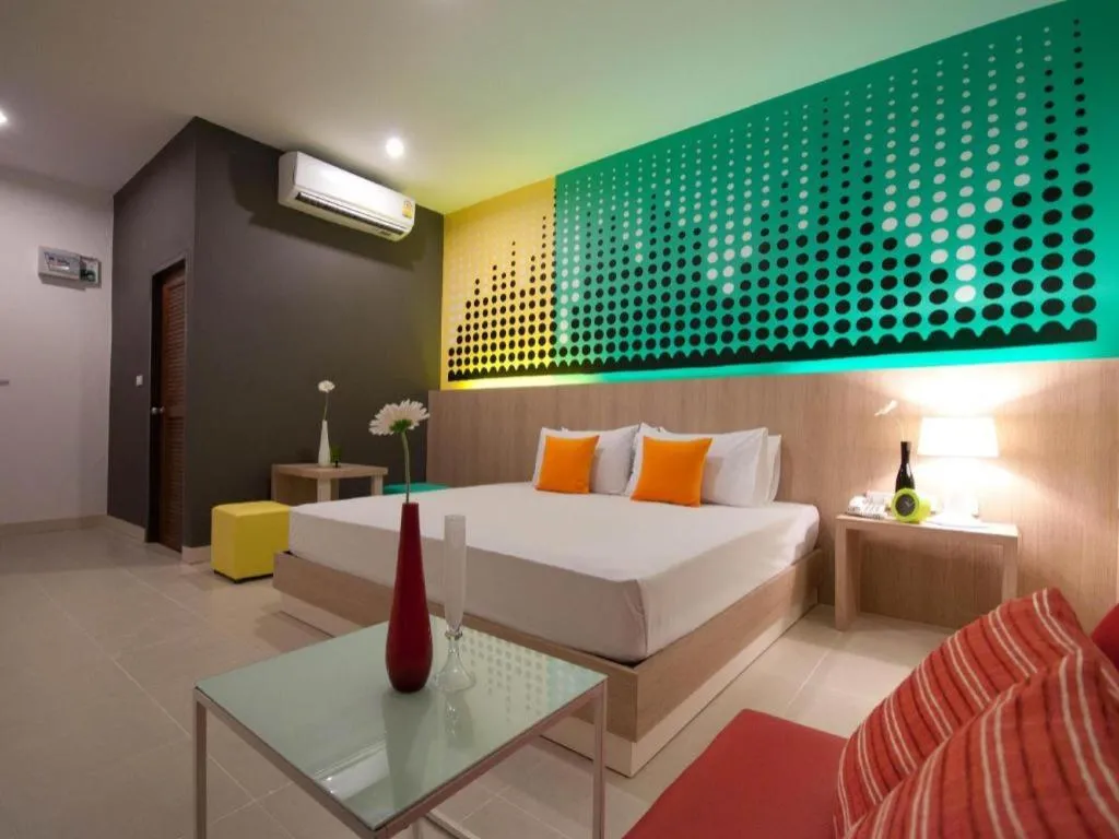 Bed in OK Resort Laemchabang