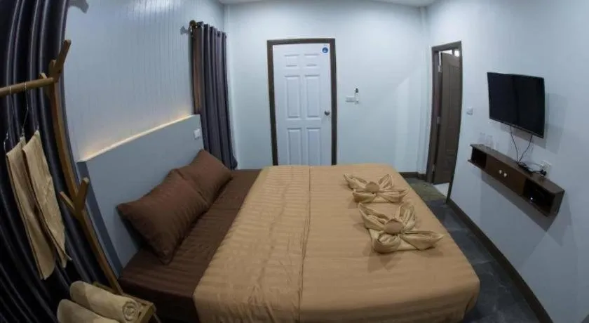 Bed in Kangban Resort