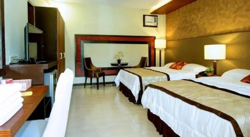 Bed in Batis Aramin Resort And Hotel Corp.