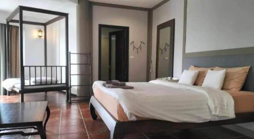 Bed in Dern Din Du Dao Resort