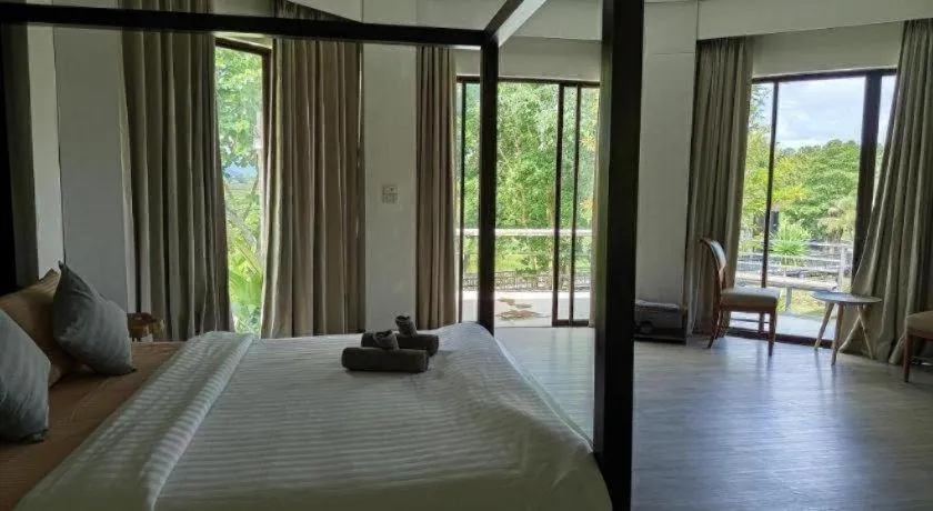 Bed in Dern Din Du Dao Resort