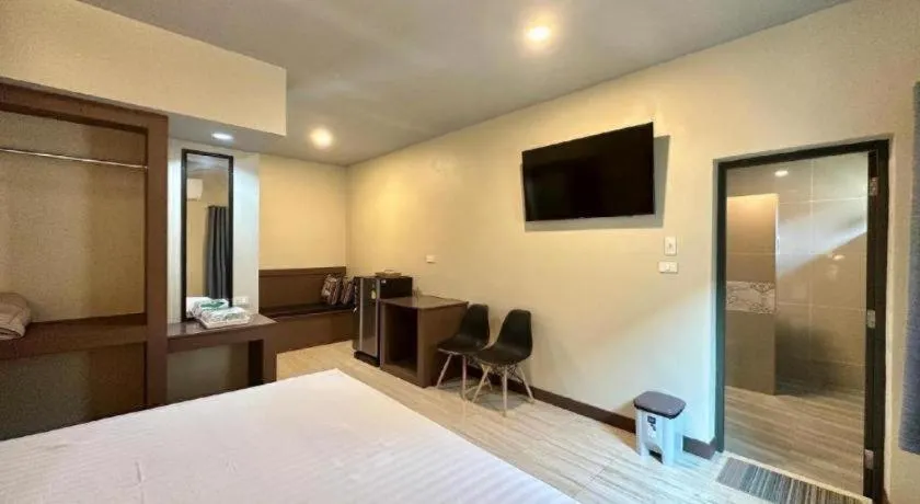 Bed in Green forest resort