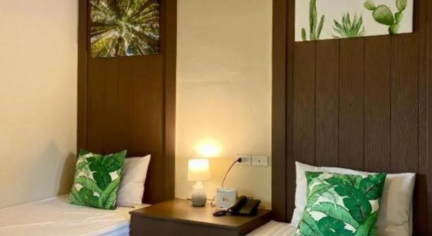 Bed in Green forest resort