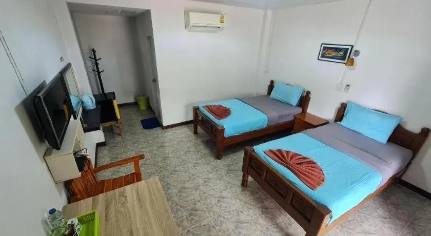 Bed in Khemthong Resort 9