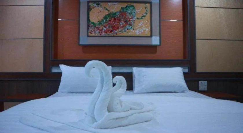 Bed in Phetlada Pavilion & Resort