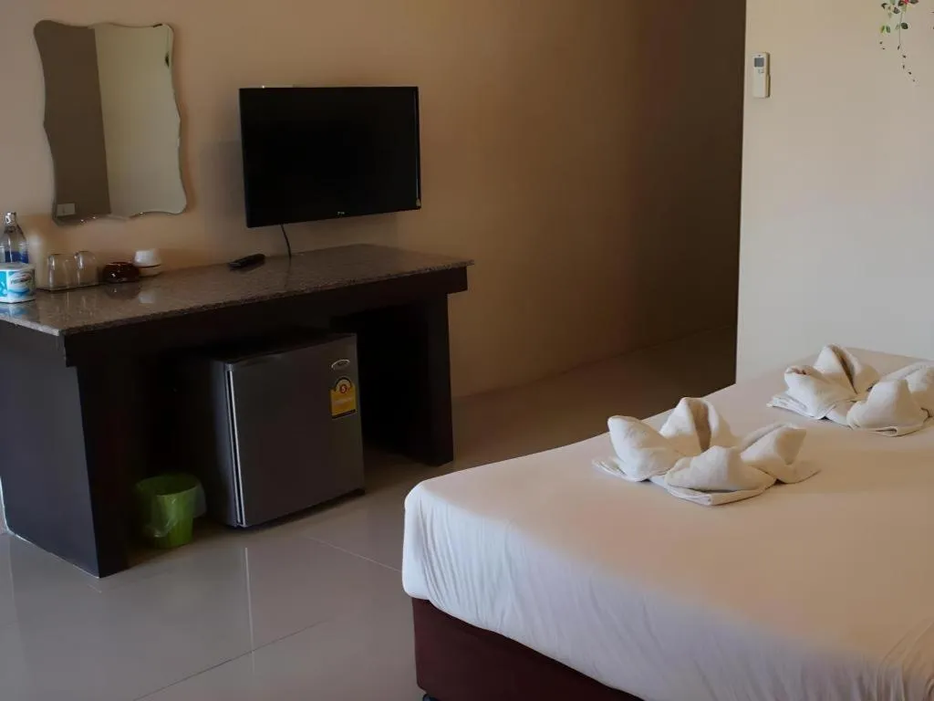 Bed in Surintara Resort