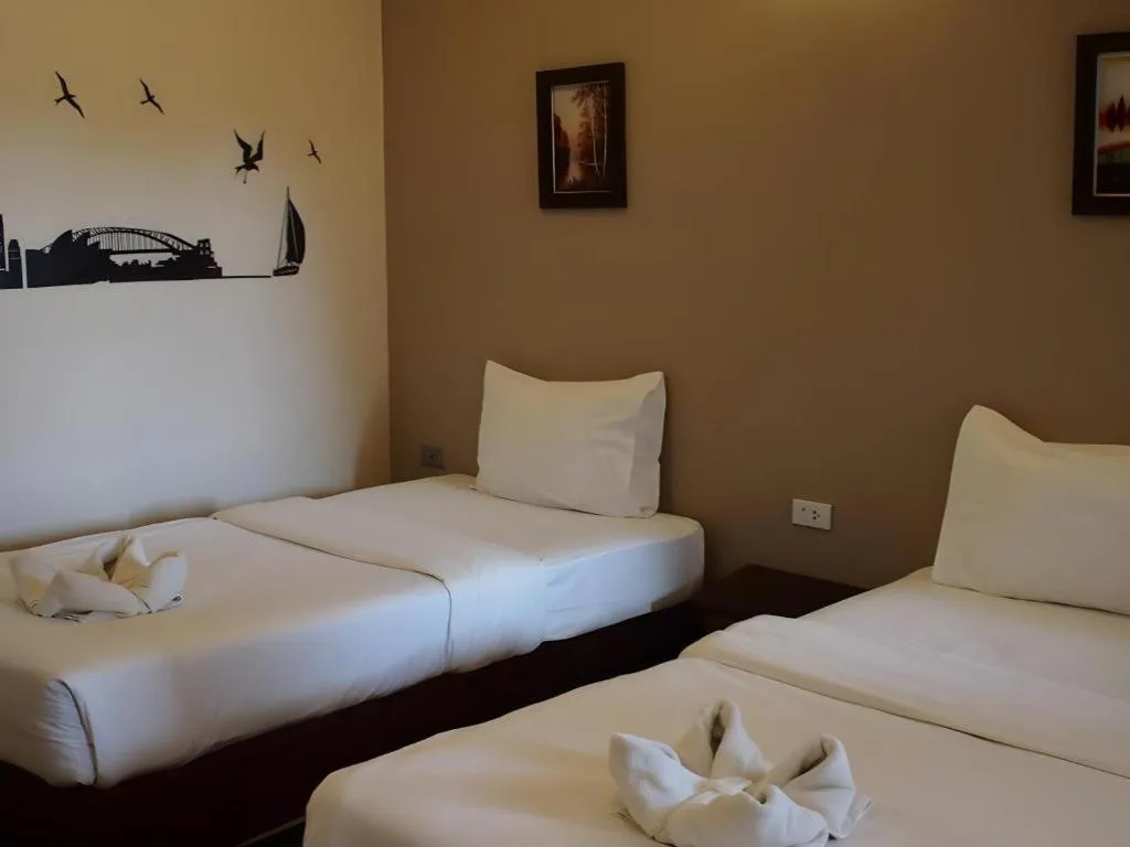 Bed in Surintara Resort