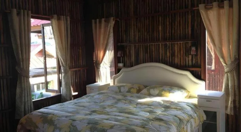 Bed in Maan Mek Talay Mok Resort