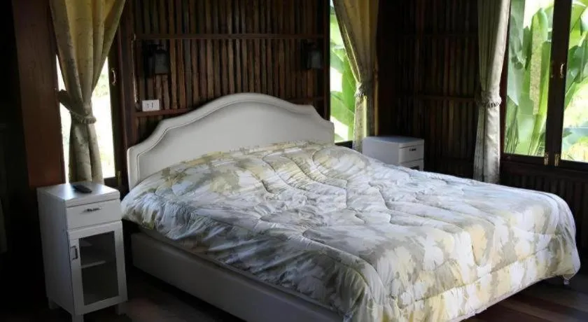 Bed in Maan Mek Talay Mok Resort
