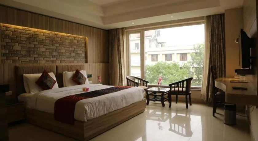 Bed in The Pearl Grand Hotel