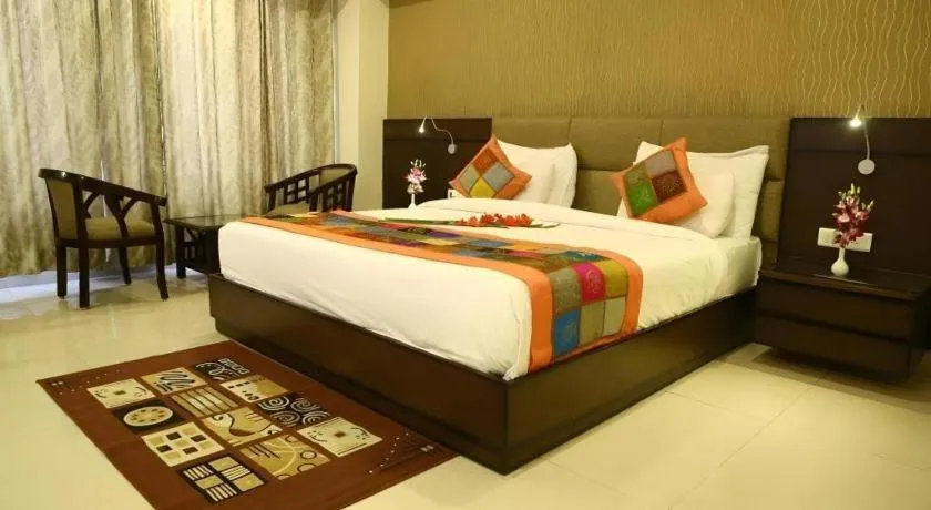 Bed in The Pearl Grand Hotel