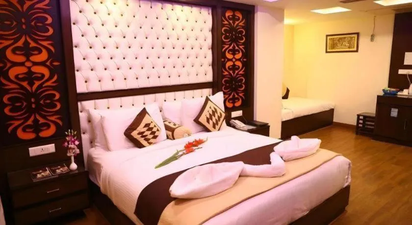 Bed in The Pearl Grand Hotel