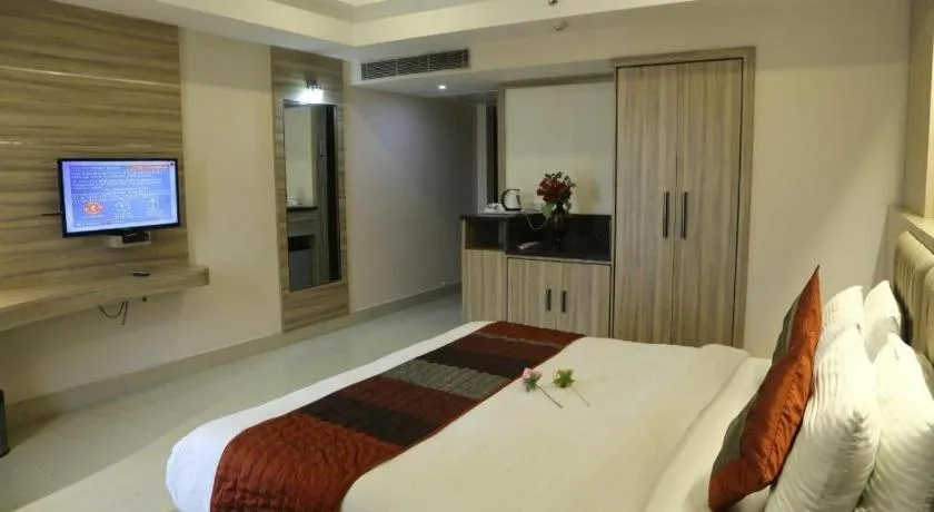 Bed in The Pearl Grand Hotel