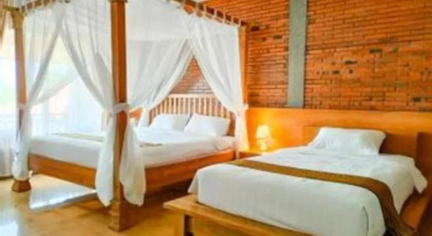 Bed in ONO JOGLO RESORT AND CONVENTION JEPARA