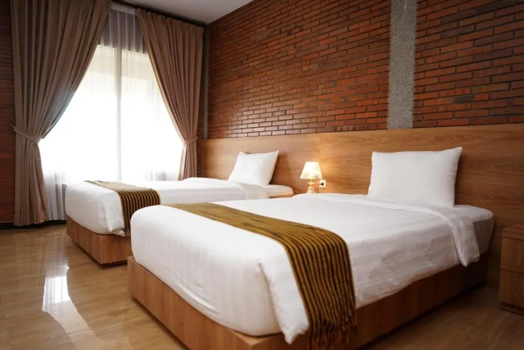 Bed in ONO JOGLO RESORT AND CONVENTION JEPARA