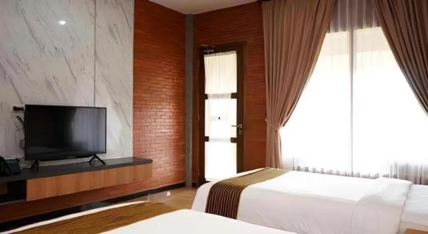 Bed in ONO JOGLO RESORT AND CONVENTION JEPARA