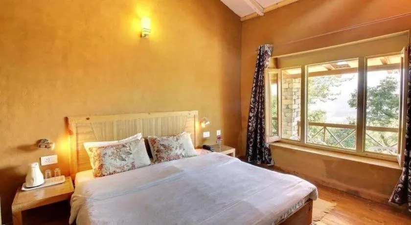 Bed in Chevron Mountain Villa