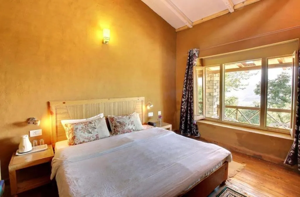 Bed in Chevron Mountain Villa