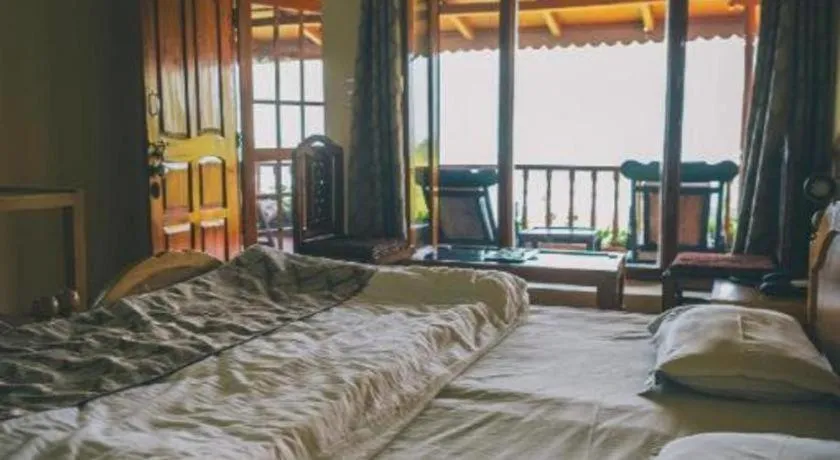 Bed in Chevron Mountain Villa