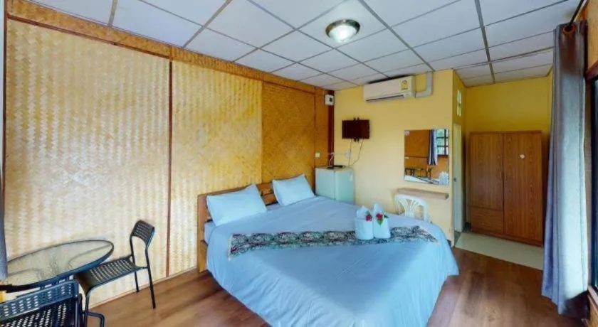 Bed in Bambooya Resort