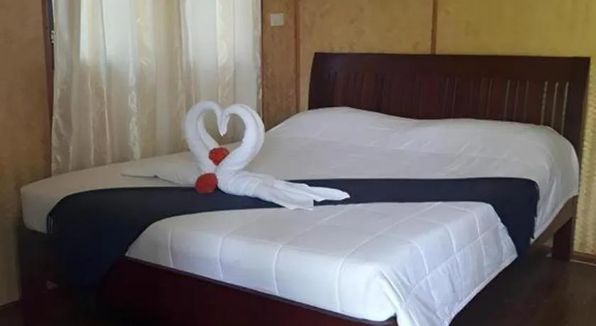 Bed in Bambooya Resort