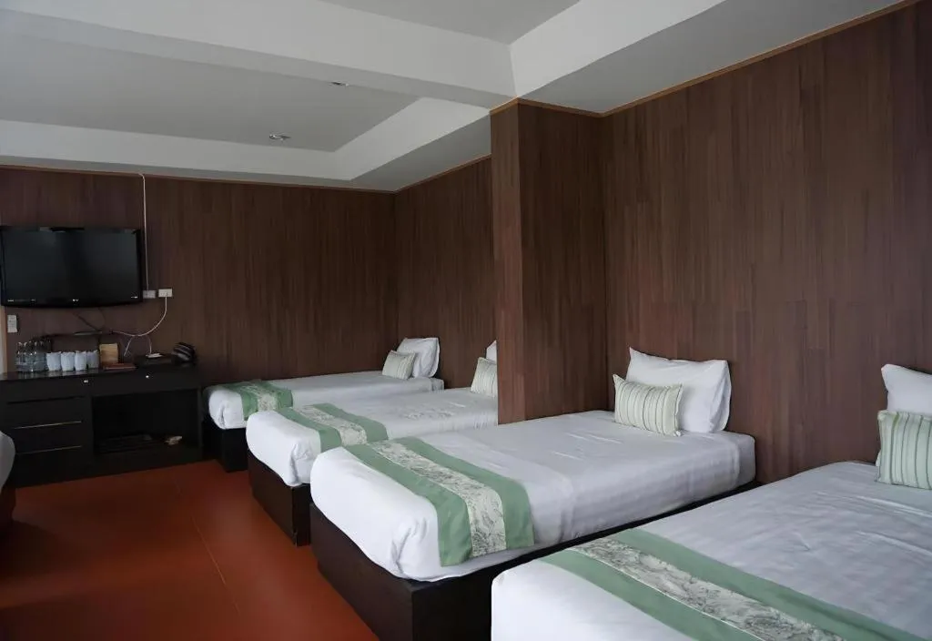 Bed in Kornwat Garden Resort