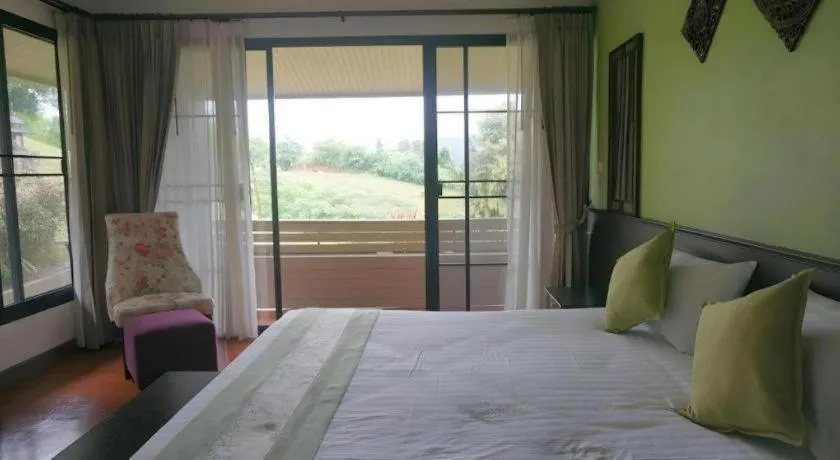 Bed in Kornwat Garden Resort