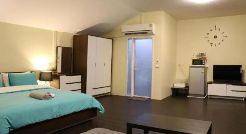 Bed in The Green House Kanchanaburi