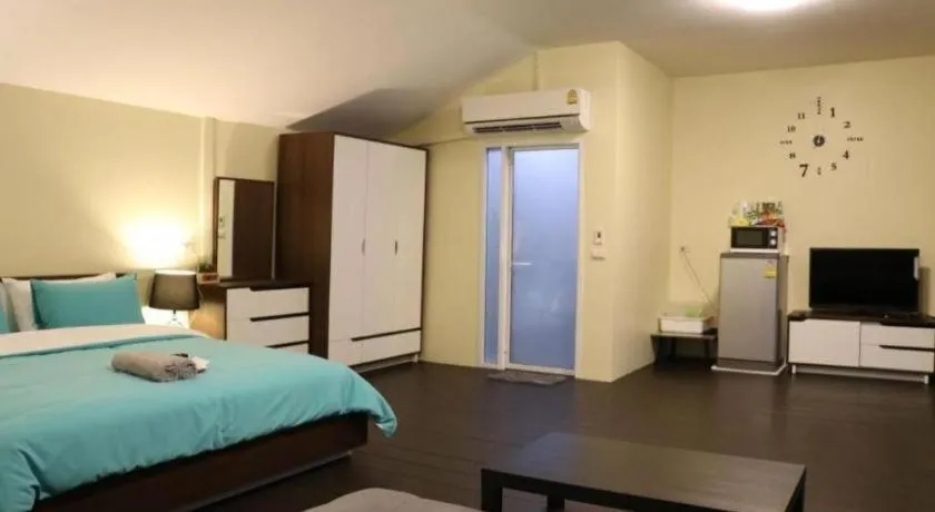 Bed in The Green House Kanchanaburi